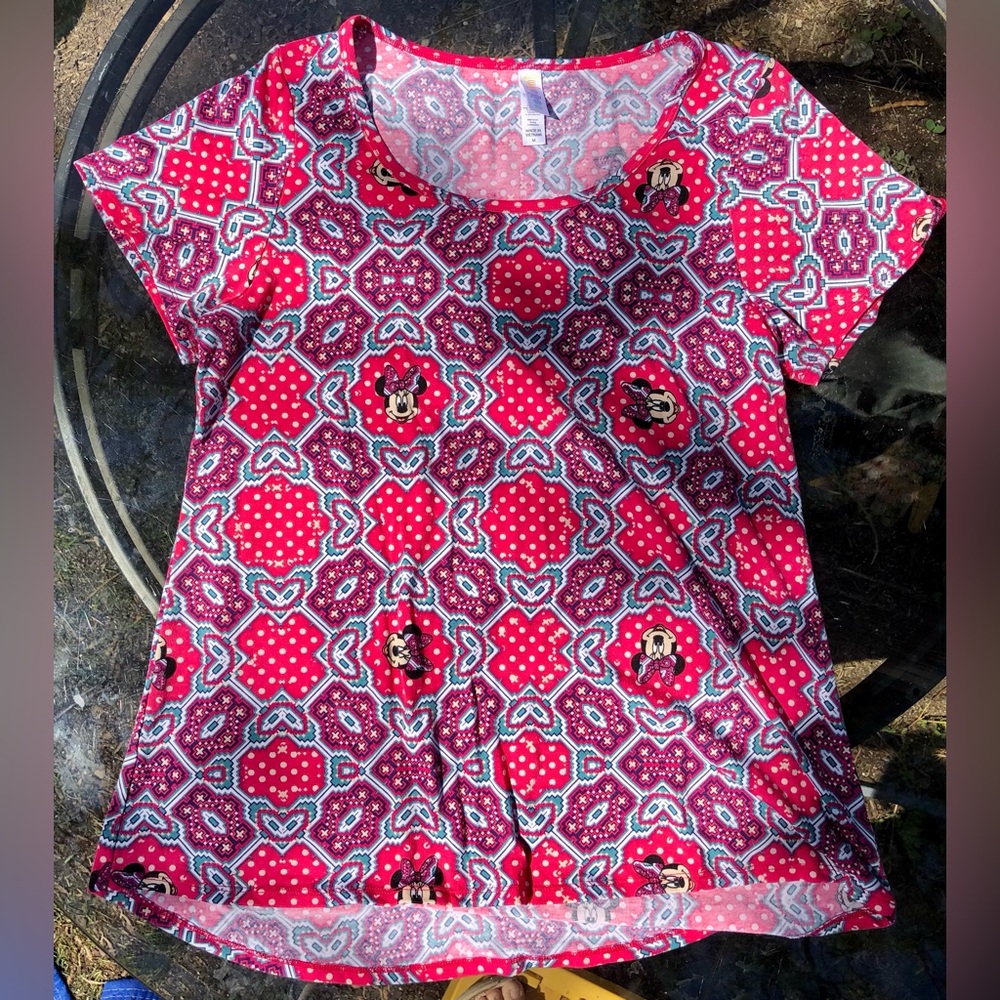 LuLaRoe Disney Minnie Mouse Shirt